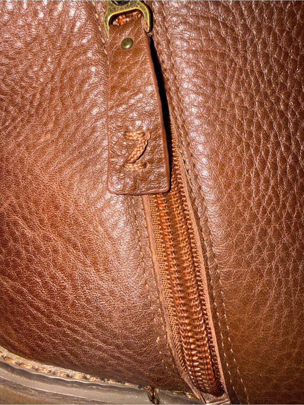 Zodiac Brown Leather Wedge, Side-Zip, Ankle Boots - Picture 10 of 14